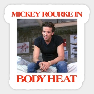 Mickey Rourke in BODY HEAT Sticker